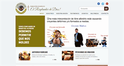 Desktop Screenshot of elresplandordedios.com